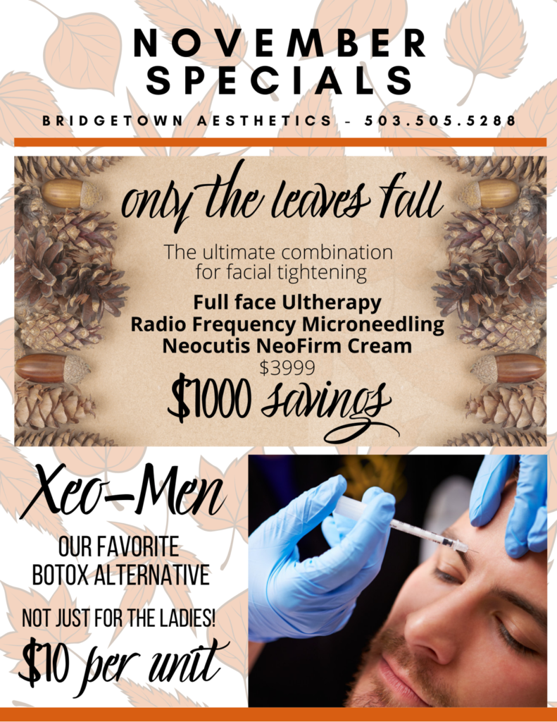 Specials Portland, Oregon | Bridgetown Aesthetics